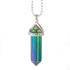 Rainbow Hematite Gemstone Pendant Necklace